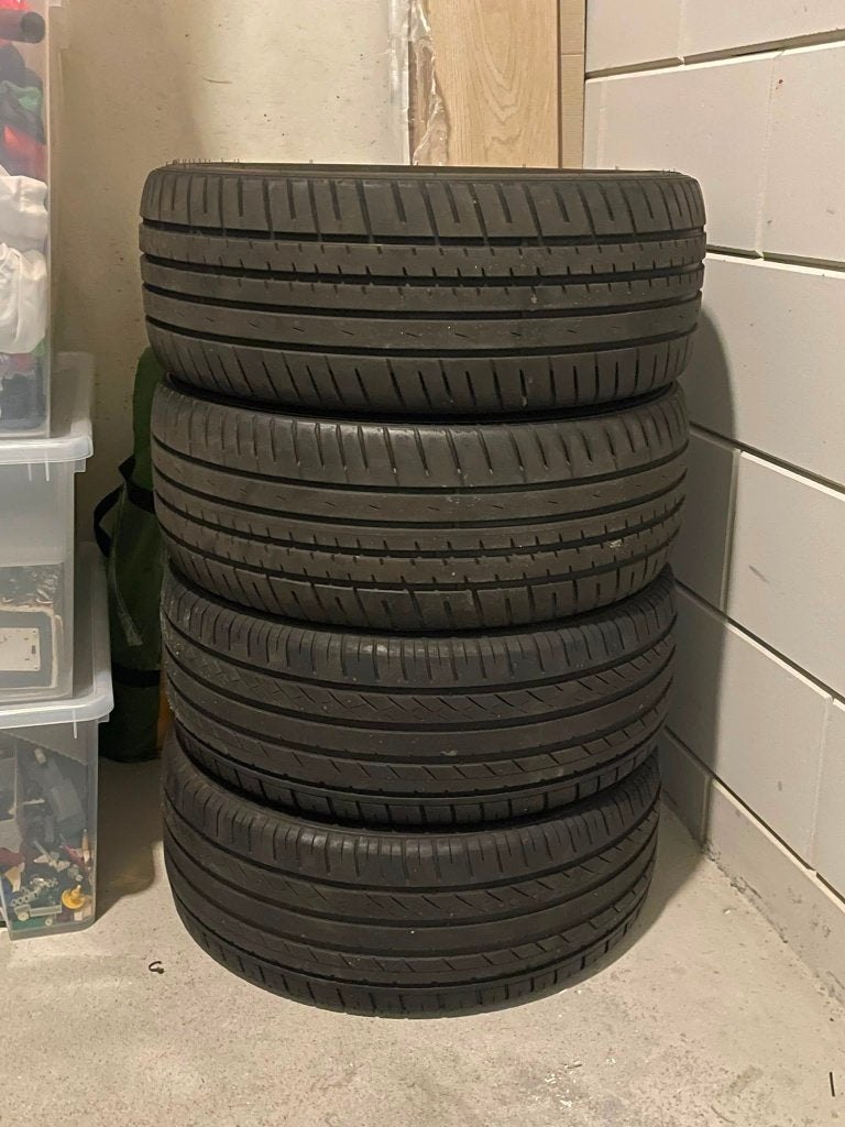 4x zomerbanden 195/50 R15 86V XL – Hankook / Hifly, Auto-onderdelen, Banden en Velgen, Ophalen, Gebruikt, 15 inch, Band(en)