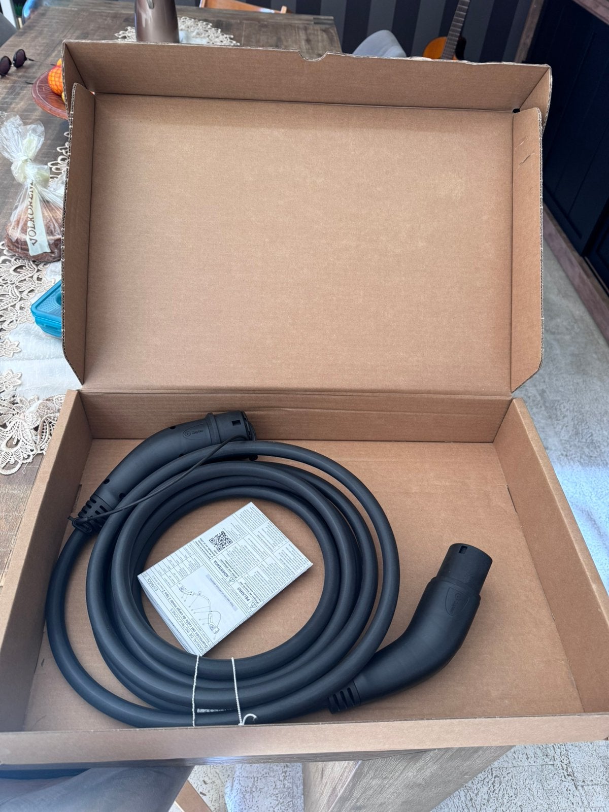 Electrische auto lader ZapTech, Auto diversen, Laadpalen, Ophalen, Nieuw, Laadkabel