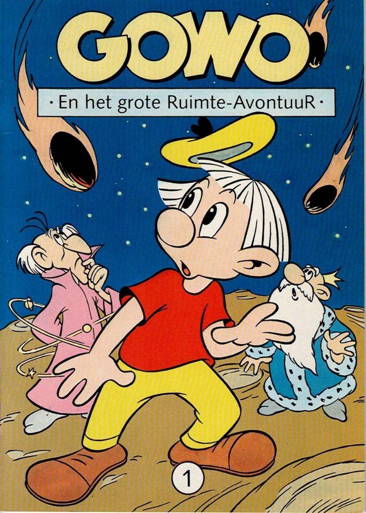 Gowo en het grote Ruimte-Avontuur, Eén stripboek, Ophalen of Verzenden, Zo goed als nieuw, Wilma van den Bosch en Ed van Schuijlenburg