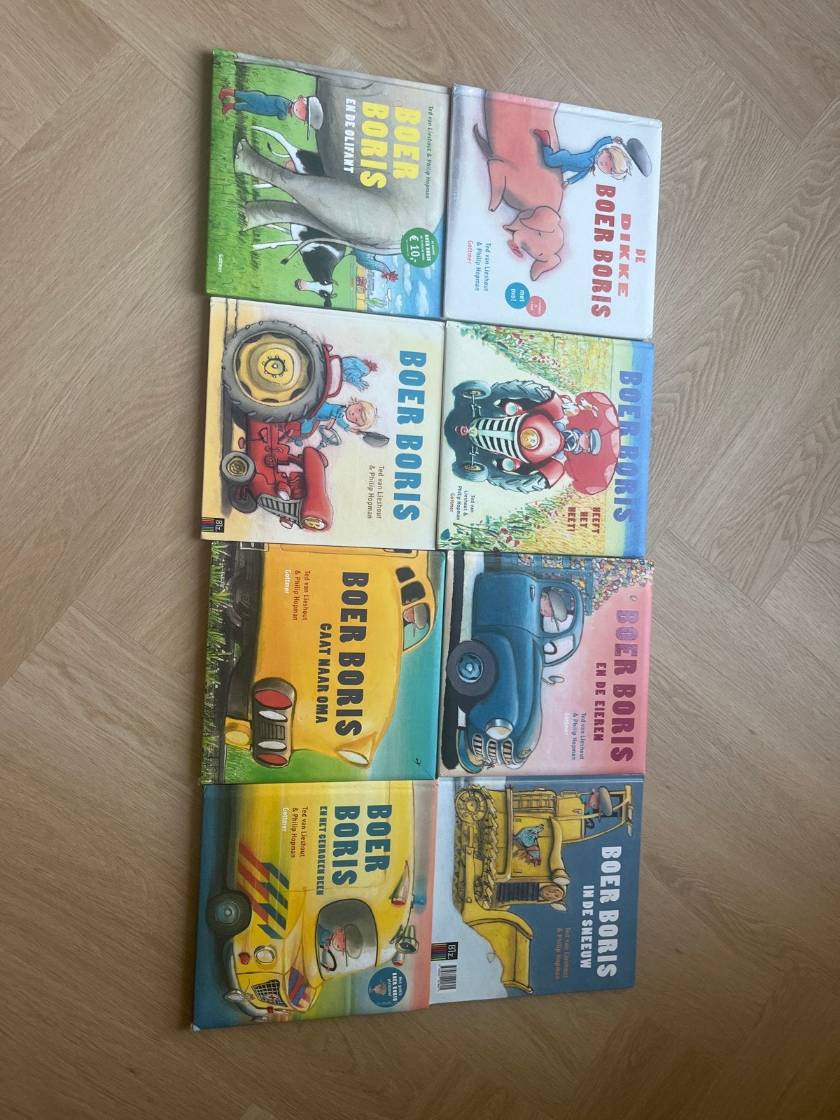 Boer Boris Boeken Collectie (8 stuks), Boeken, Kinderboeken | Kleuters, Gelezen, Fictie algemeen, Verzenden, Jongen of Meisje