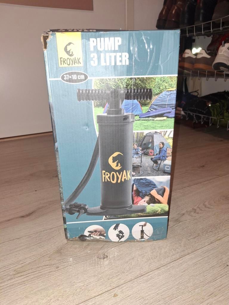 Froyak Pomp 3 Liter - Handmatige Luchtpomp, Ophalen of Verzenden, Nieuw, Handmatig