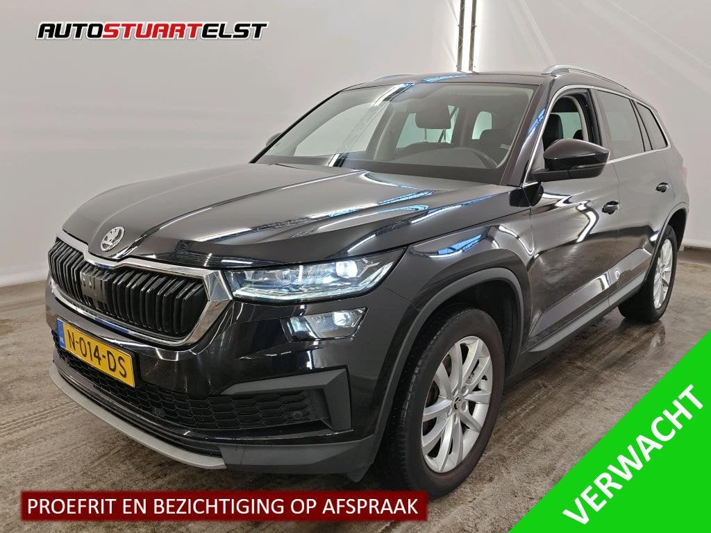 Skoda Kodiaq 1.5 TSI Business Edition 7p 1e Eigenaar | Volle, Auto's, Voorwielaandrijving, 4 cilinders, 150 pk, Zwart