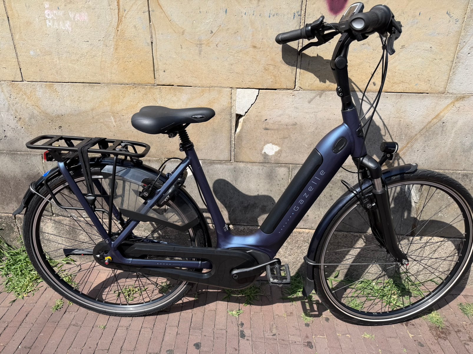 Gazelle grenoble c7+ elektrische dames fiets, Fietsen en Brommers, Fietsen | Dames | Damesfietsen, 53 tot 56 cm, Versnellingen