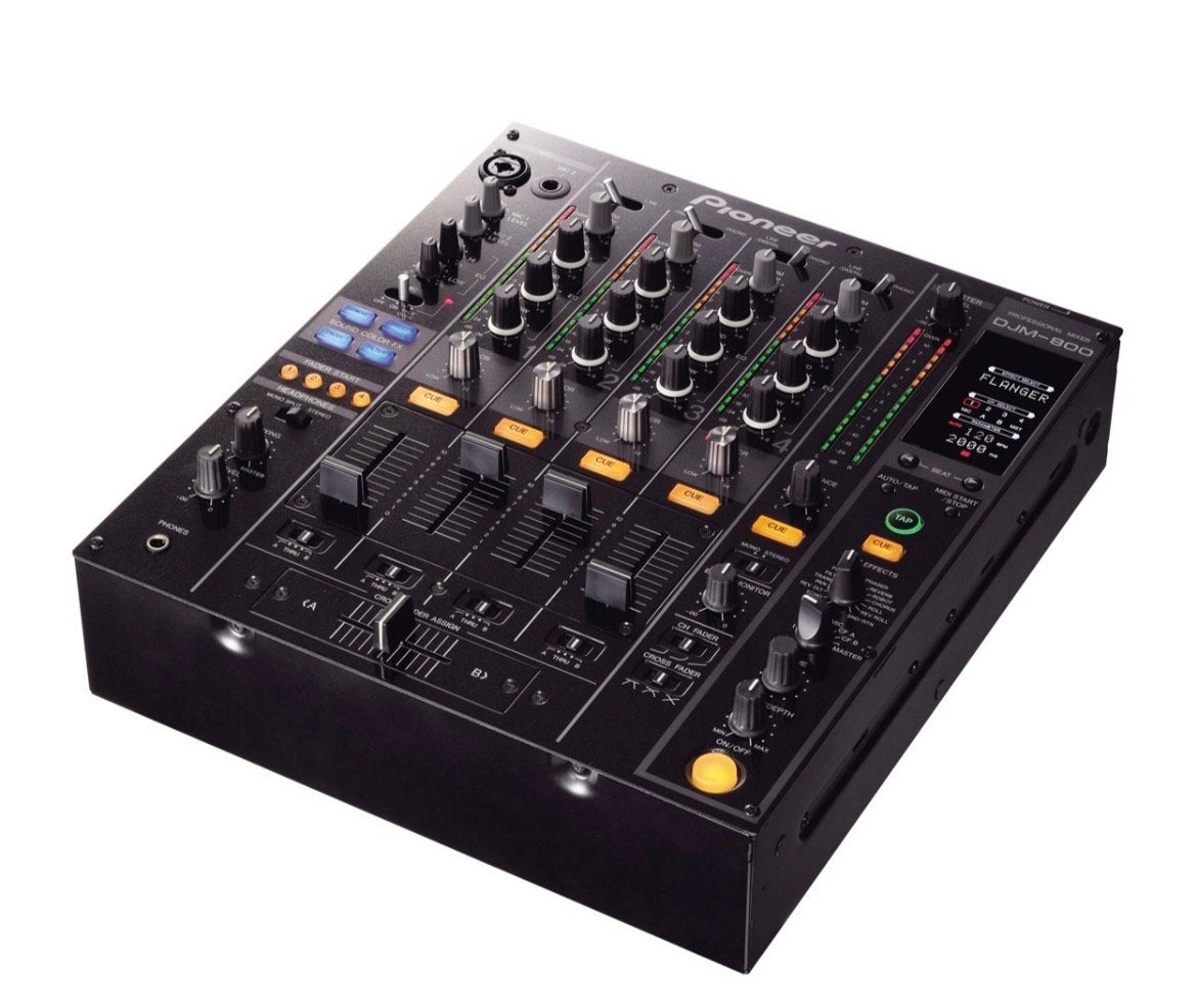 Pioneer DJM-800 Professionele DJ Mixer, Ophalen of Verzenden, Gebruikt, 5 tot 10 kanalen, Microfooningang