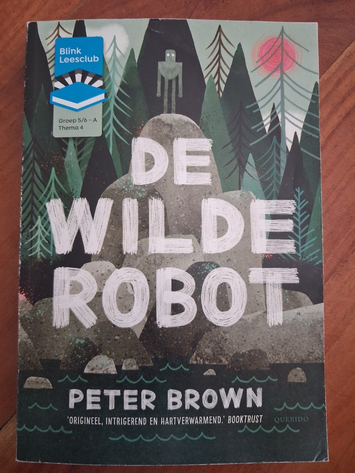 De Wilde Robot - Peter Brown (Blink Leesclub), Ophalen of Verzenden, Gelezen
