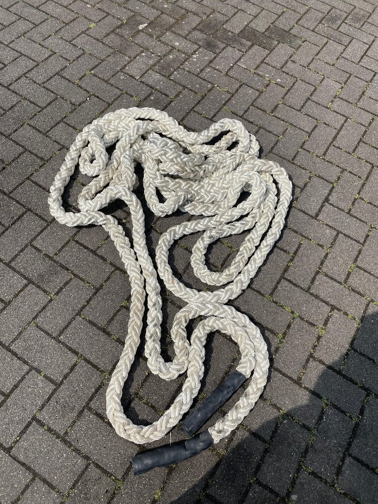 Battlerope – 18 meter - gebruikt, Sport en Fitness, Fitnessmaterialen, Gebruikt, Battle rope, Armen, Benen, Buik, Ophalen of Verzenden