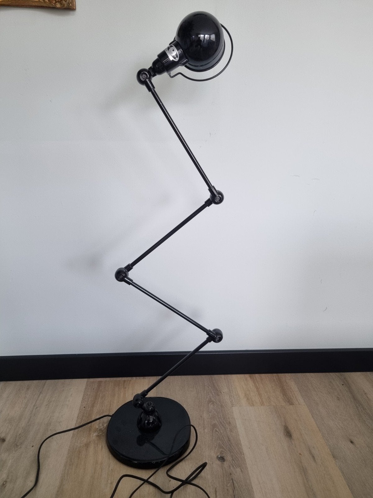 Jielde loft zwarte vloerlamp, Verzenden, Minder dan 50 cm