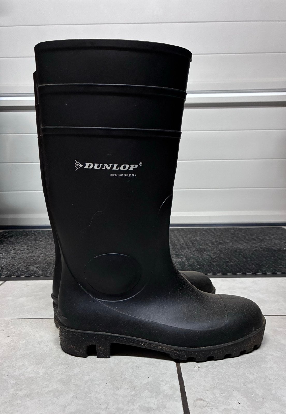 Dunlop Laarzen Maat 39 met Stalen Neus, Ophalen, Gebruikt