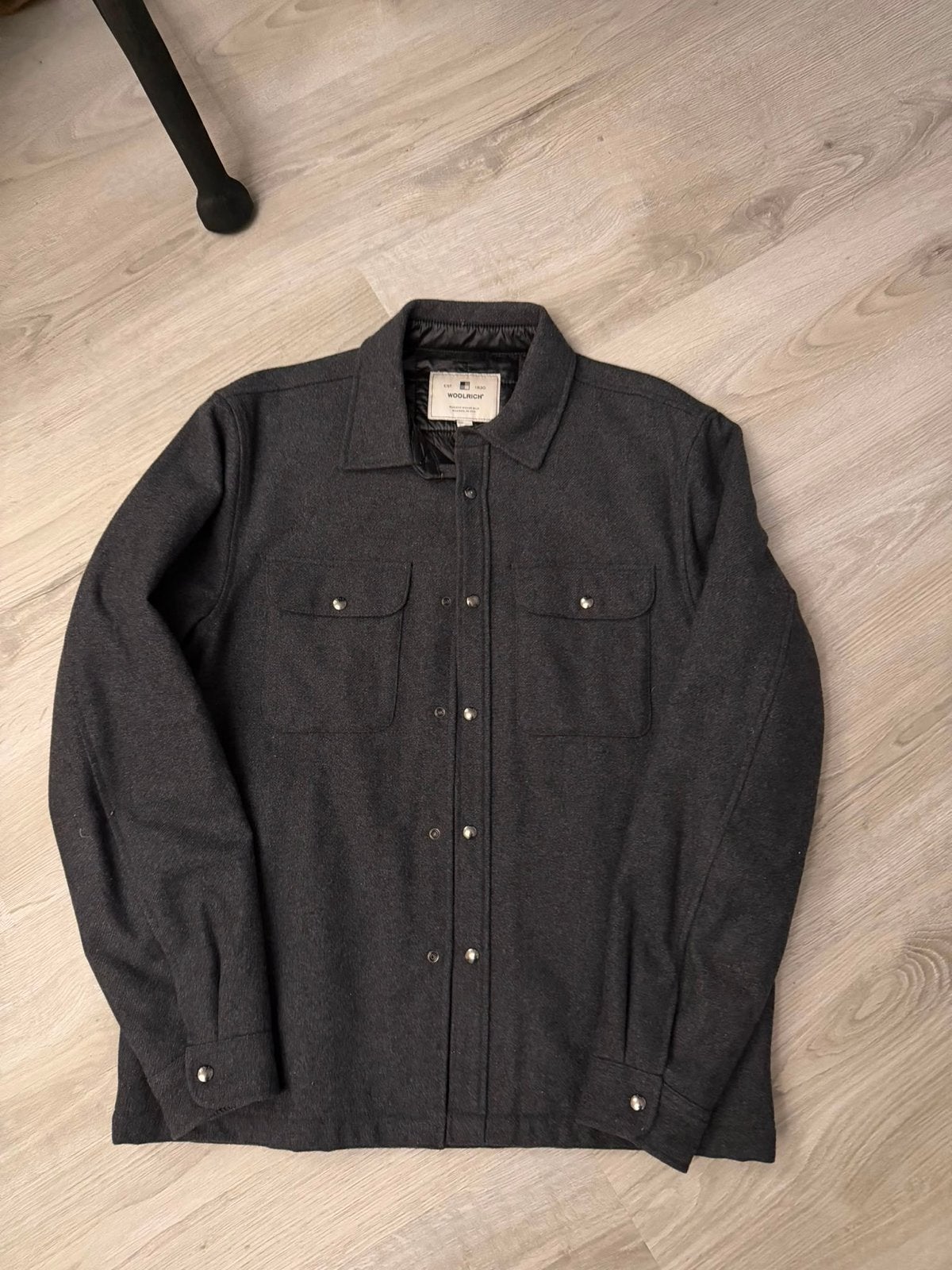 Woolrich overshirt/jas - Maat S, Ophalen of Verzenden, Zo goed als nieuw, Maat 46 (S) of kleiner, Grijs