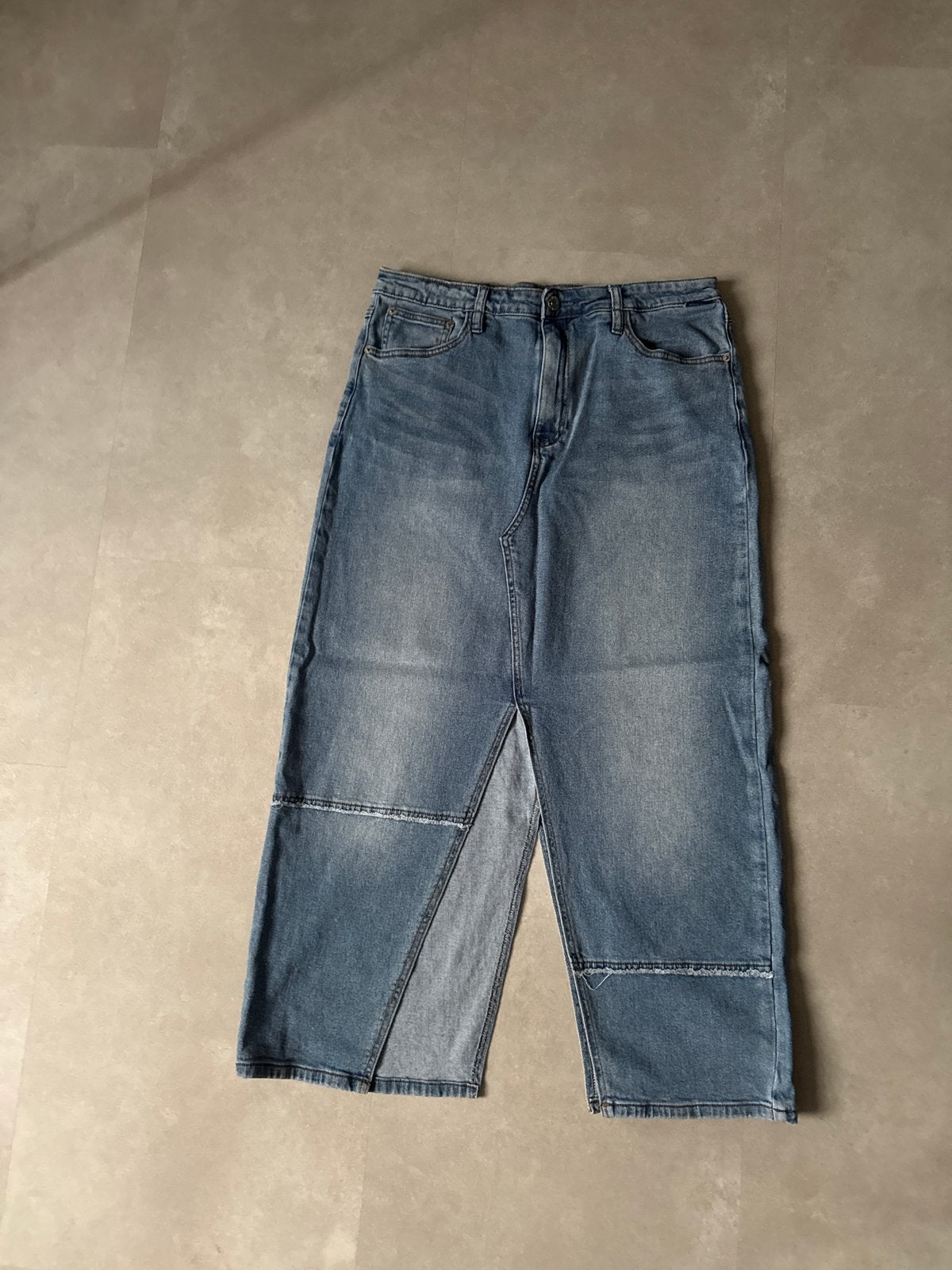 Blue Daze Denim Rok Maat 42, Blauw, Maat 42/44 (L), Ophalen of Verzenden, Zo goed als nieuw
