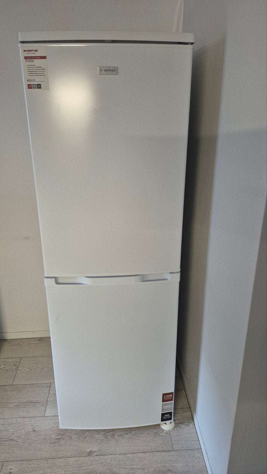 Een luxe 2-deurs koel/vriescombinatie 50brx153hx54diep, Witgoed en Apparatuur, Koelkasten en IJskasten, Ophalen, 150 tot 200 liter