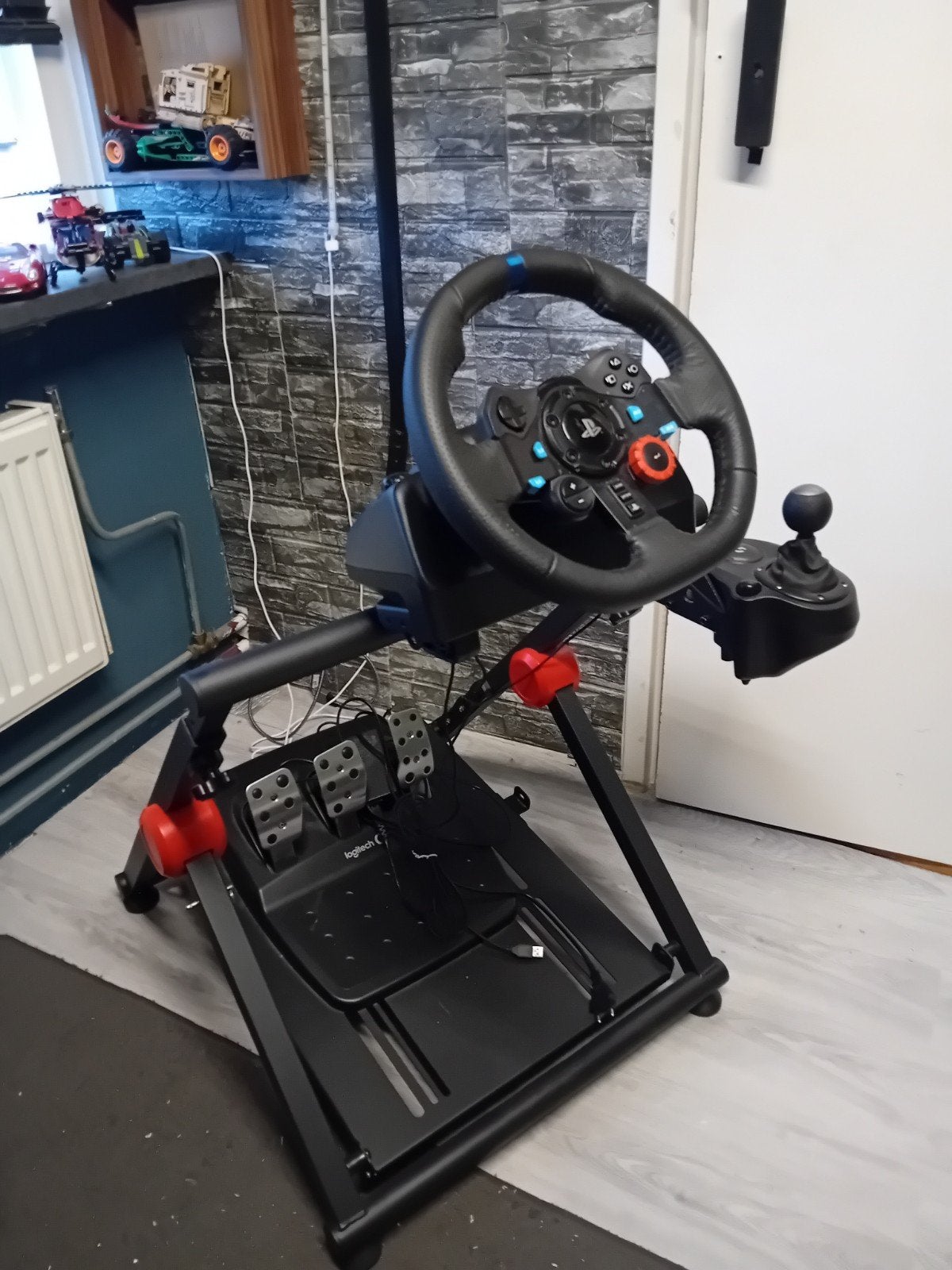 Te koop: Logitech G29 Racing Stuur + Pedalen + Versnellingsp, Ophalen, Zo goed als nieuw, Overige controllers, PlayStation 3