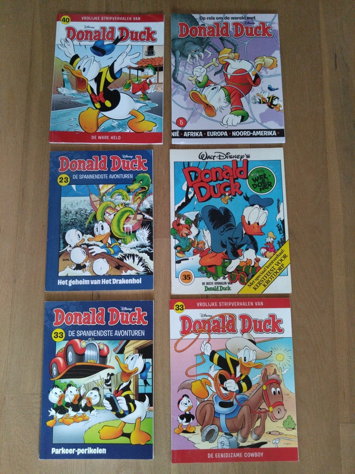 Donald Duck Stripboeken Collectie - 6 Stuks, Meerdere stripboeken, Ophalen of Verzenden, Zo goed als nieuw, Walt Disney
