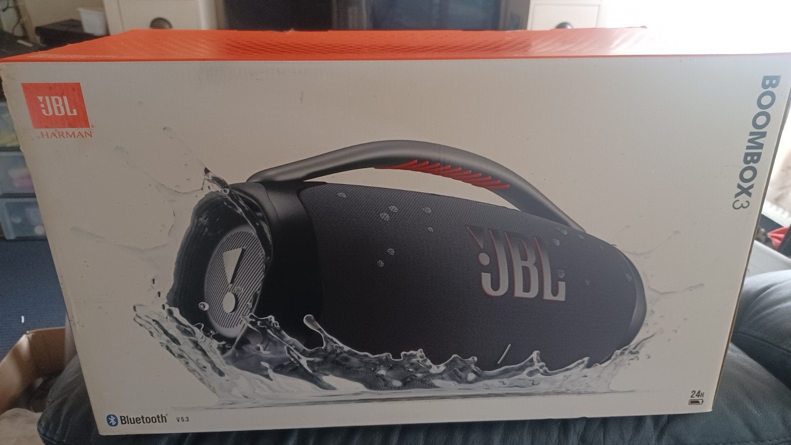 Boombox 3 JBL bluetooth speaker zgan ophalen Amsterdam, Ophalen