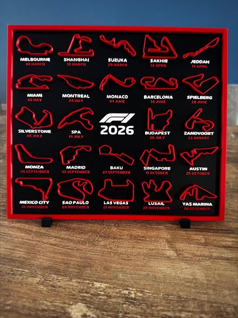 Formule 1 Agenda, Ophalen of Verzenden, Nieuw, Formule 1