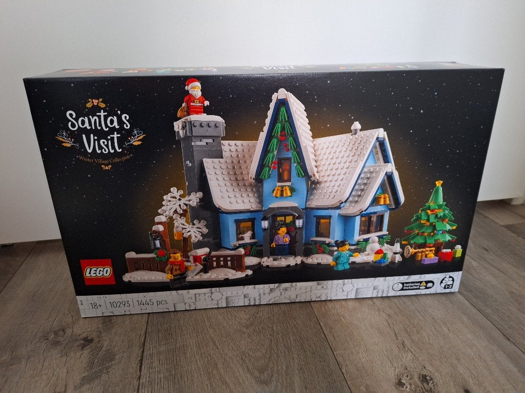 10293 - Bezoek van de kerstman - Santa's visit, Ophalen, Nieuw, Icons, Complete set