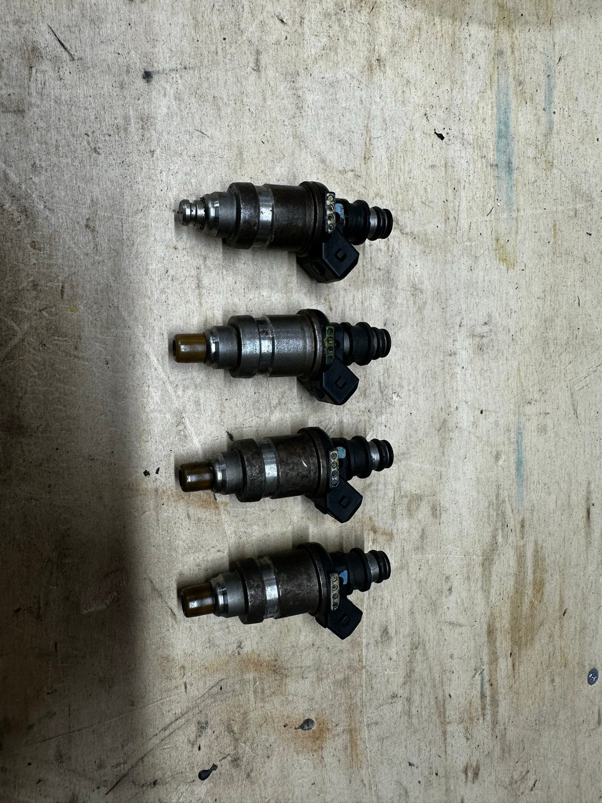OEM Honda Civic EG B16A2 Injectoren (Set van 4) – OBD1 240cc, Ophalen of Verzenden, Gebruikt, Honda
