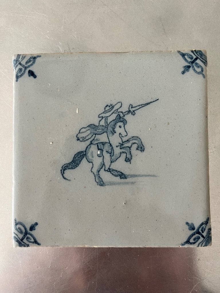 Prachtig tegeltje Koninklijke Tichelaar Makkum, Ophalen of Verzenden