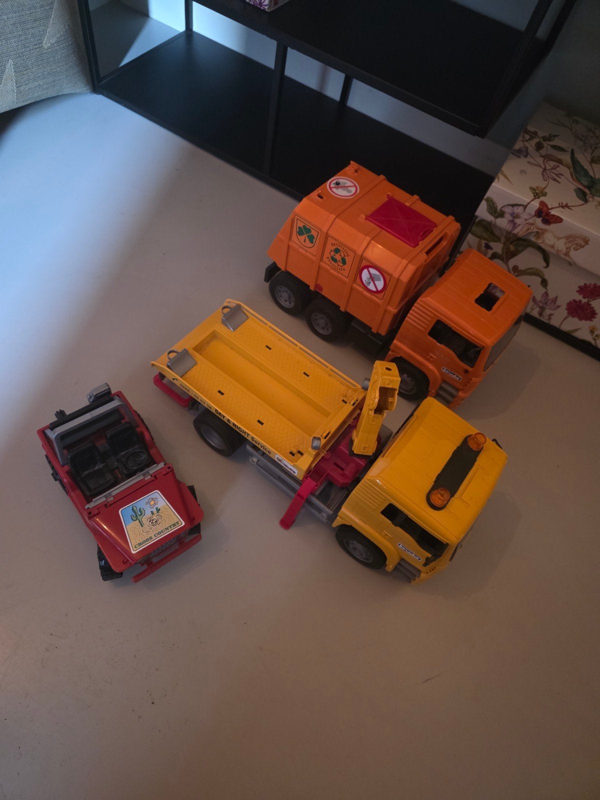 Speelgoedvoertuigen set, Kinderen en Baby's, Ophalen, Gebruikt