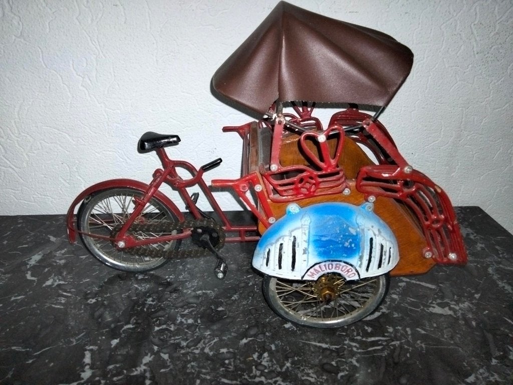 becak model, Antiek en Kunst, Ophalen of Verzenden
