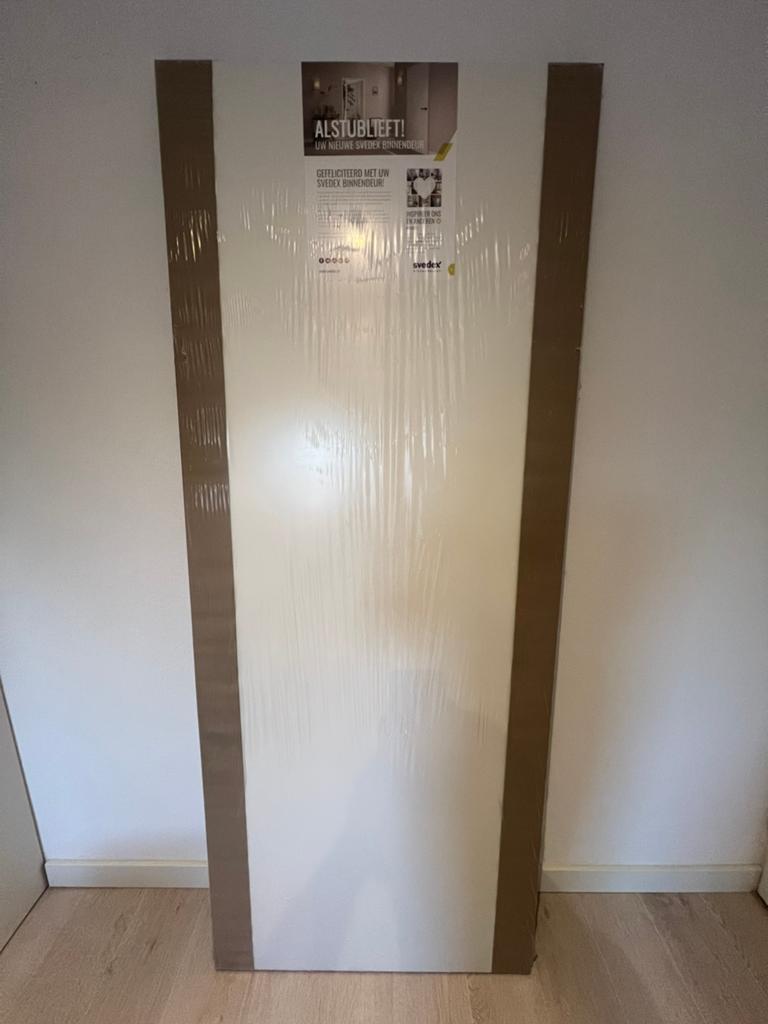 Svedex opdek binnendeur LINKS 83x211,5 – NIEUW – beschadigd, Ophalen, 80 tot 100 cm, Binnendeur, Zo goed als nieuw