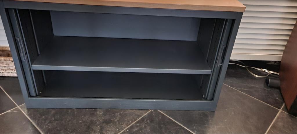 Archiefkast met roldeur, Gebruikt, 100 tot 150 cm, Modern kantoor, Minder dan 100 cm