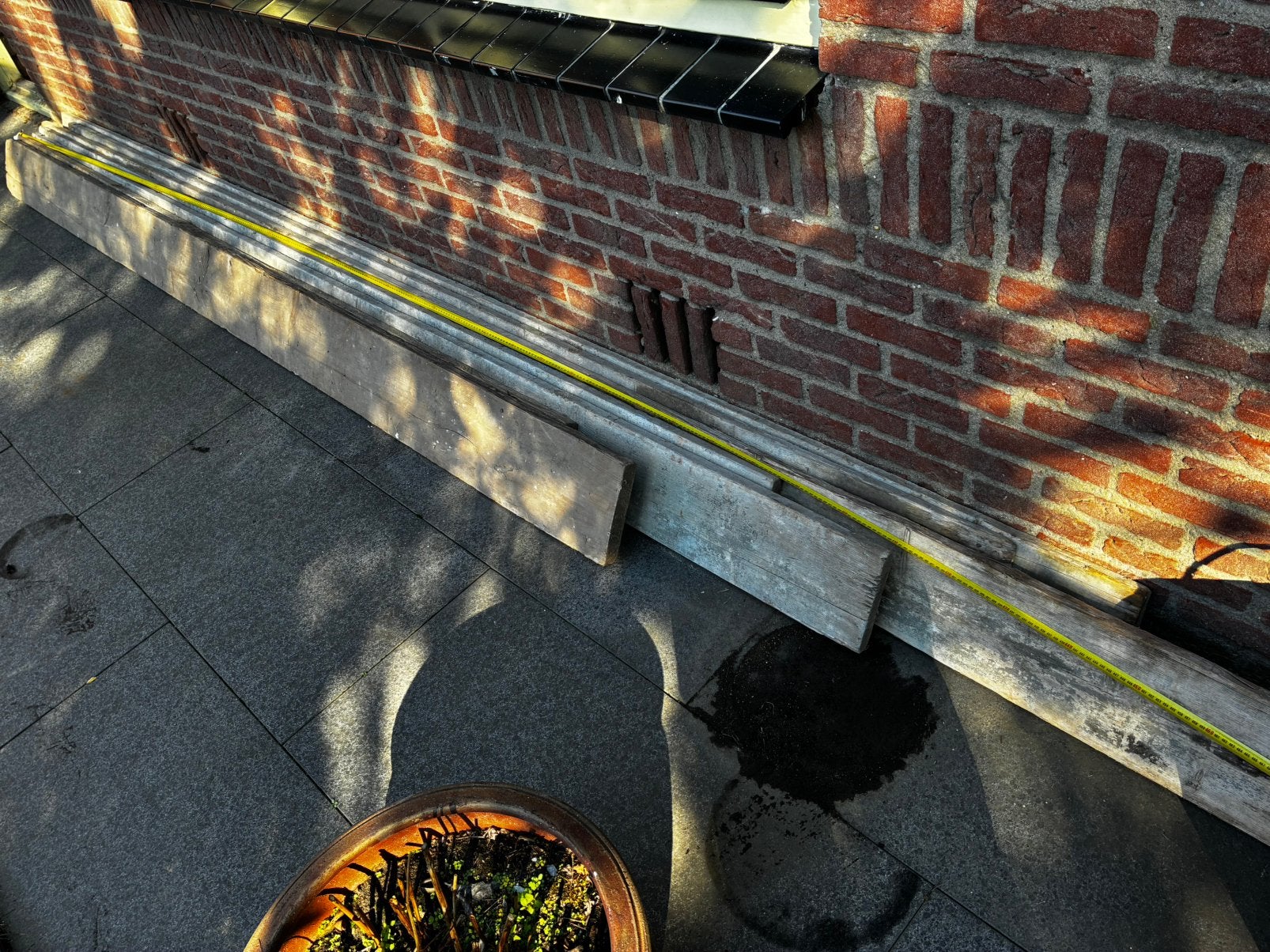 7 steigerplanken, Doe-het-zelf en Verbouw, Ophalen, Gebruikt, Gevelsteiger, 2 tot 5 meter