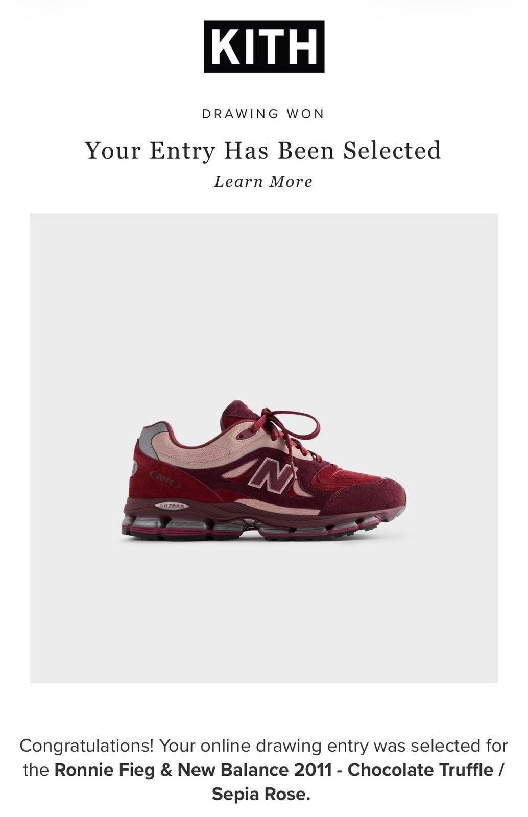 Ronnie Fieg x New Balance 2011 x Kith Sakura Flower - 43, Overige kleuren, Nieuw, Ophalen of Verzenden, Sneakers of Gympen