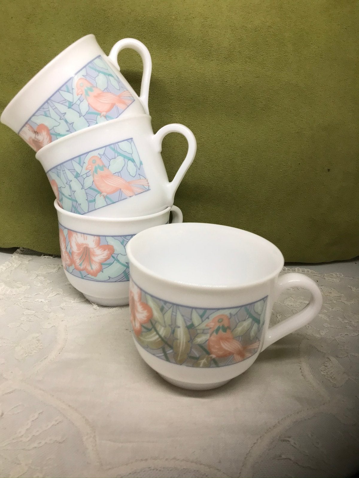 Vintage Arcopal Pastel kopje (270620), Antiek en Kunst, Ophalen of Verzenden