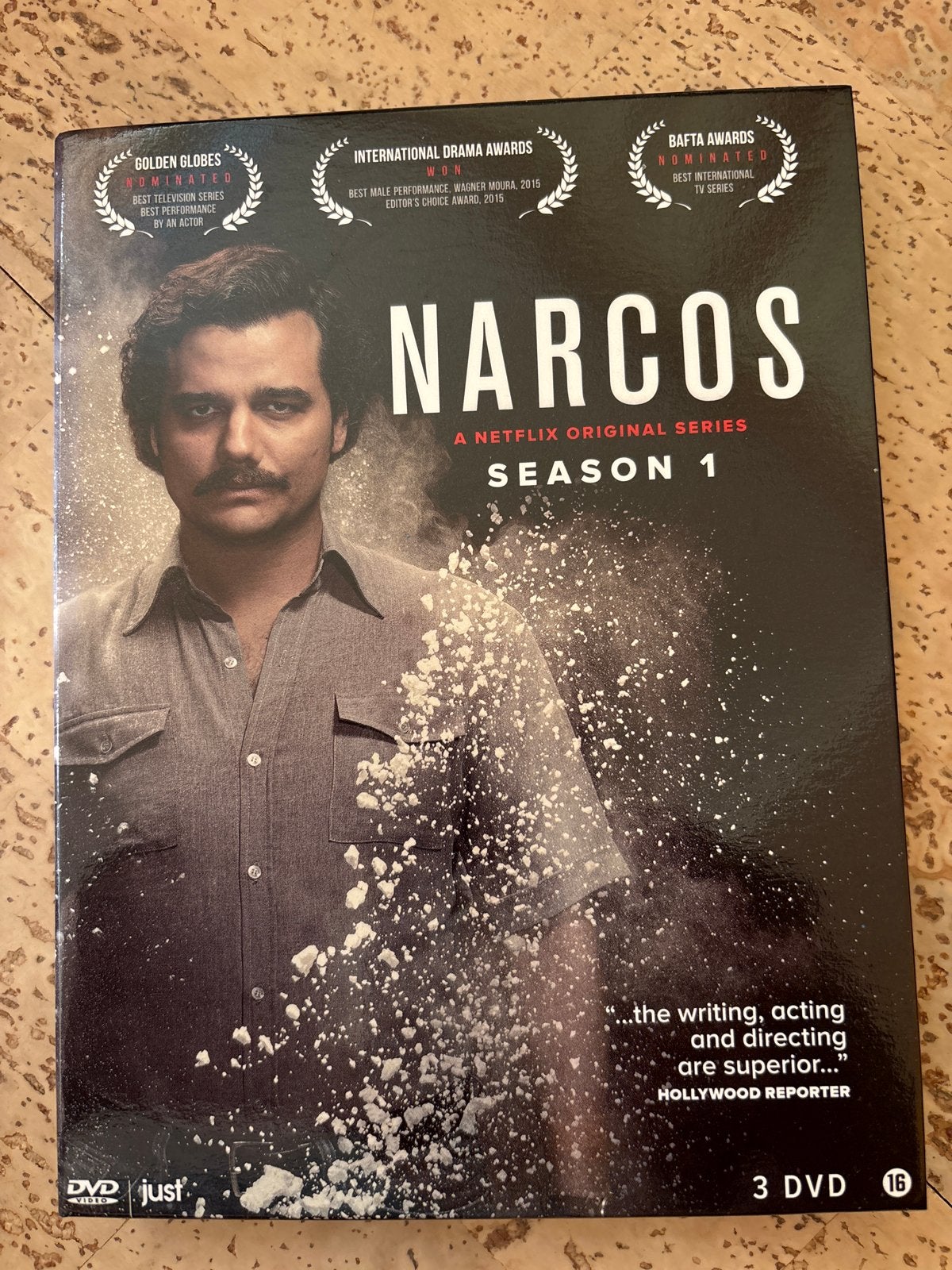 Narcos - Seizoen 1 (DVD Boxset), Vanaf 16 jaar, Ophalen of Verzenden, Zo goed als nieuw, Maffia en Misdaad