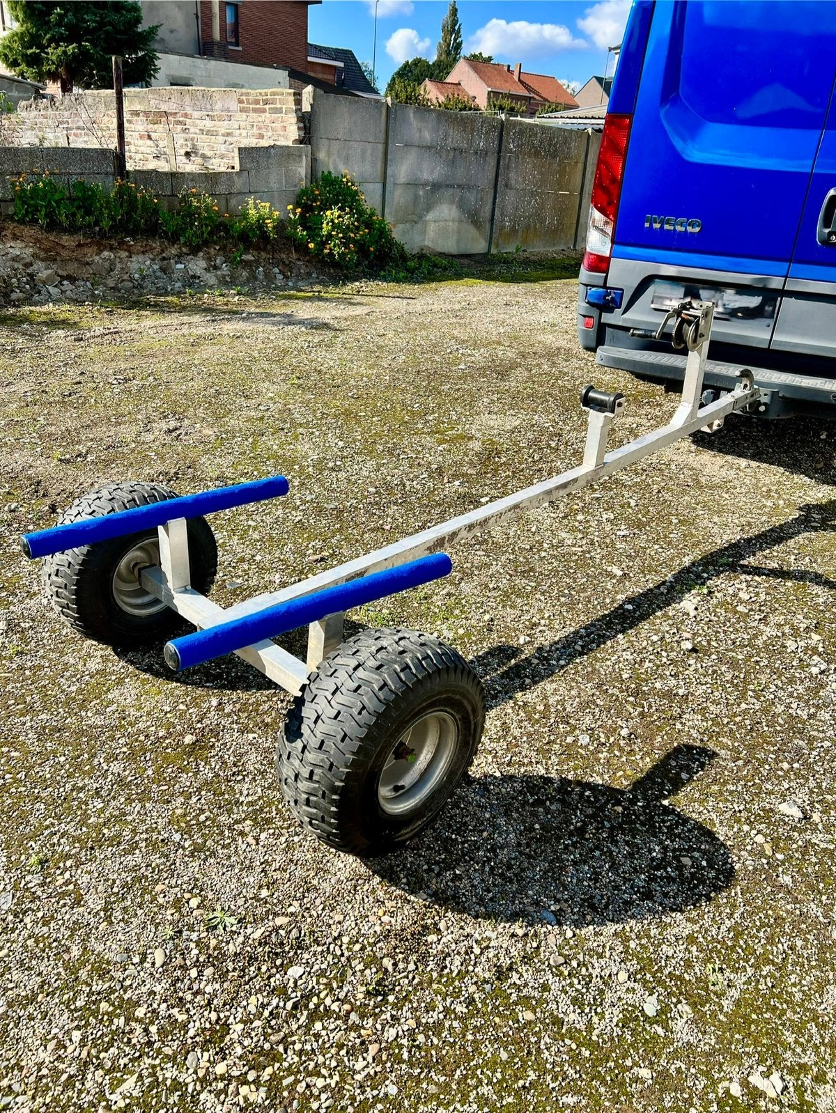 Strandtrailer voor jetski of klein zeil boot, Ophalen, Gebruikt