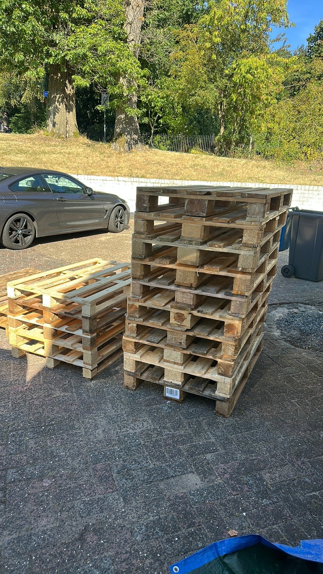 Euro pallets & pallets, Doe-het-zelf en Verbouw, Hout en Planken, Ophalen