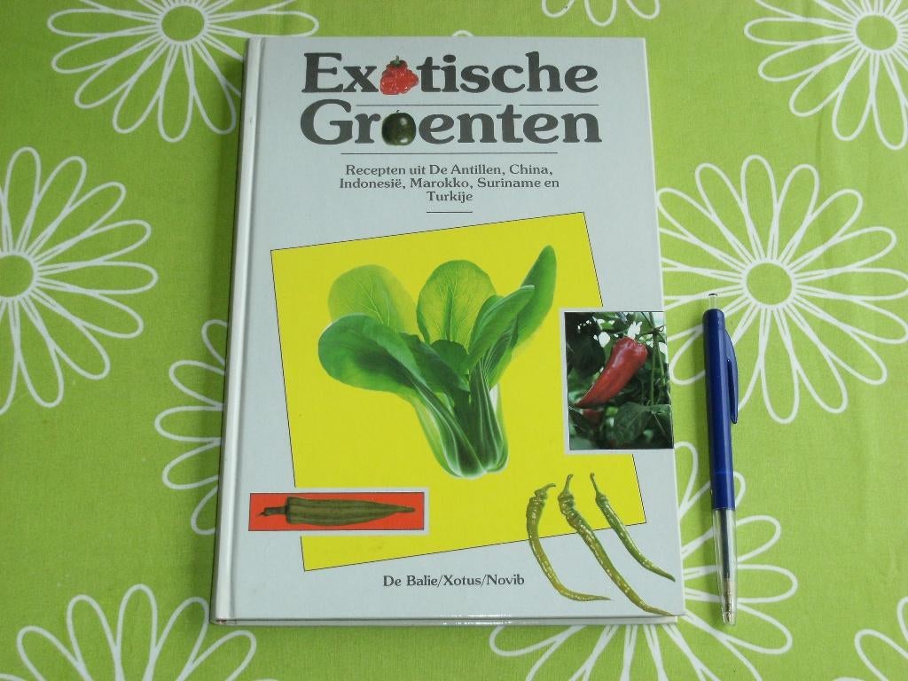 Exotische Groenten, recepten uit o.a. De Antillen en China, Boeken, Kookboeken, Ophalen of Verzenden, Gelezen, Azië en Oosters