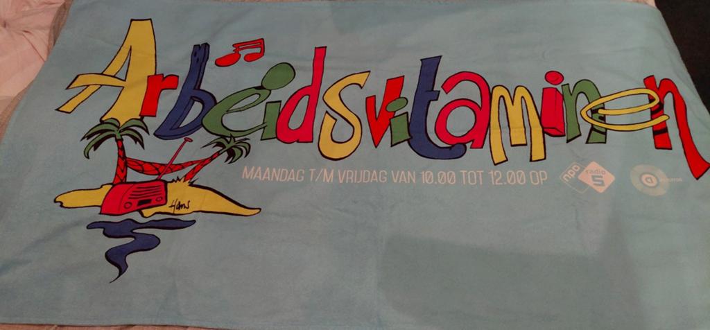 Strandlaken arbeidsvitaminen NPO 5, Minder dan 80 cm, Opblaaszwembad, Nieuw, Ophalen of Verzenden
