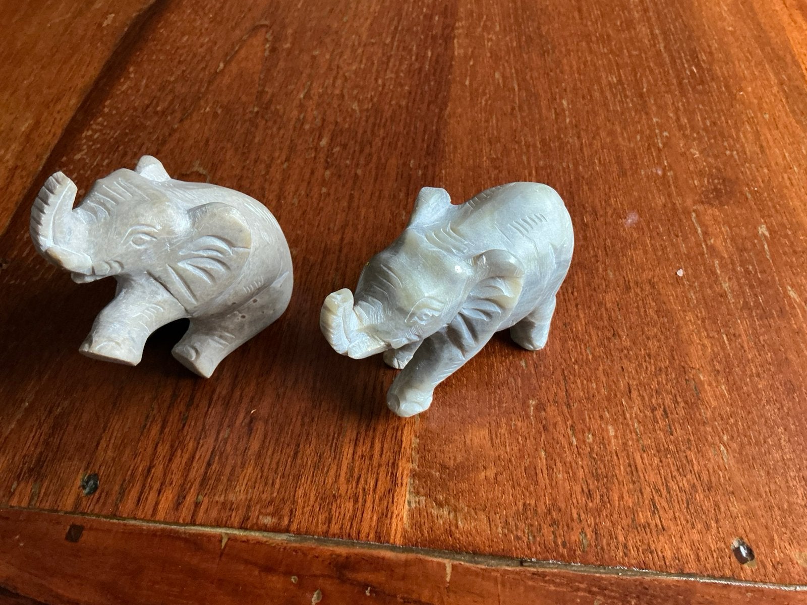 SPEKSTENEN OLIFANTJES, 1 ZIT, 1 STAAT, Ophalen of Verzenden, Zo goed als nieuw, Wild dier, Beeldje of Figuurtje