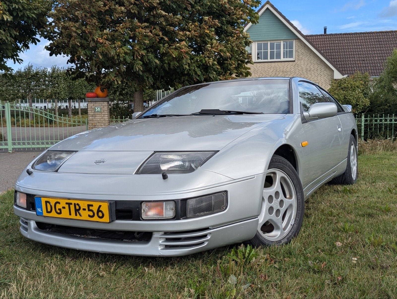 Nissan 300ZX 3.0 Twin Turbo Z32 AUT U9 1992 Grijs, Automaat, Achterwielaandrijving, 1610 kg, Zwart