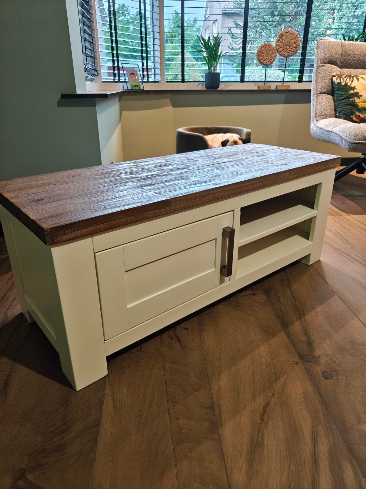 TV-meubel  Pronto Lizzano, Huis en Inrichting, Ophalen, Gebruikt, 100 tot 150 cm, Minder dan 100 cm