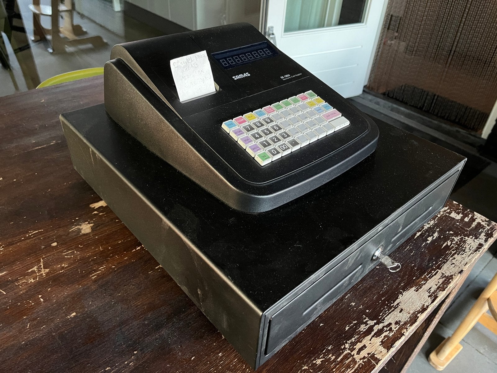 Elektronische Kassa met Kassalade, Samas ER-180UB, Ophalen, Overige typen