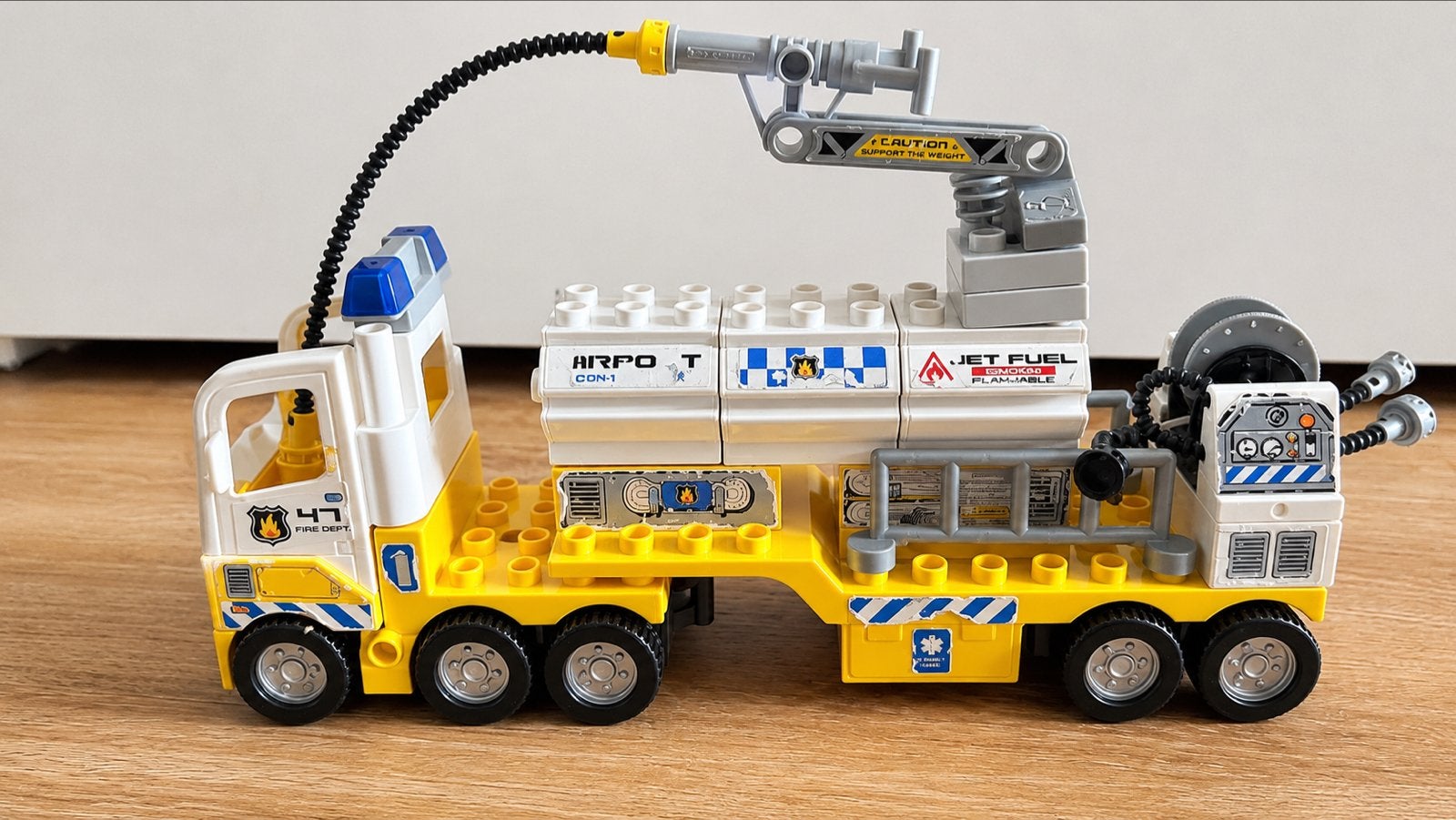 Duplo Vliegtuig Tankwagen, Ophalen of Verzenden, Gebruikt, Overige merken