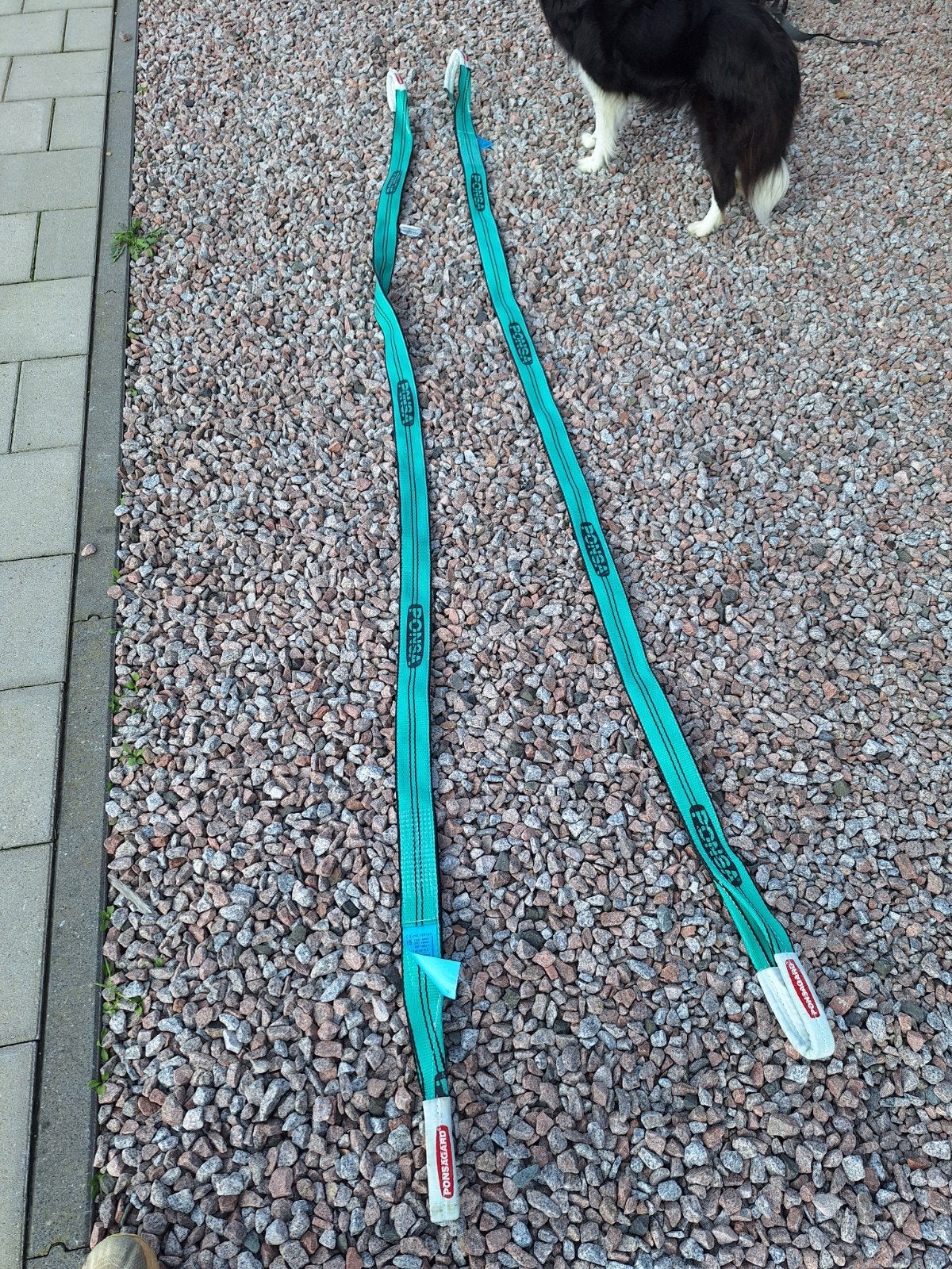 Ponsagard hijsbanden 3m - 2 ton WLL, Ophalen of Verzenden, Nieuw