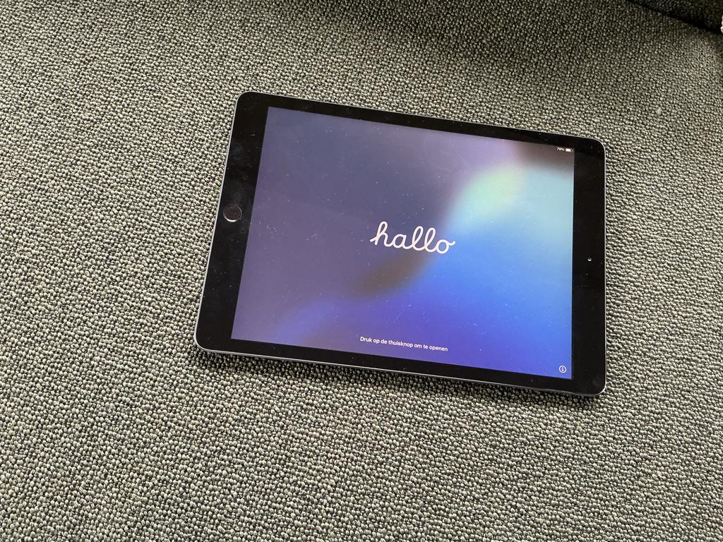 Apple iPad 7e Generatie 32GB spacegrey, Computers en Software, Apple iPads, Gebruikt, 32 GB, Apple iPad, Grijs