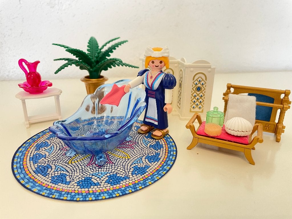 Playmobil 3031 Prinsessen Badkamer - Compleet met instructie, Complete set, Overige typen, Ophalen of Verzenden, Zo goed als nieuw