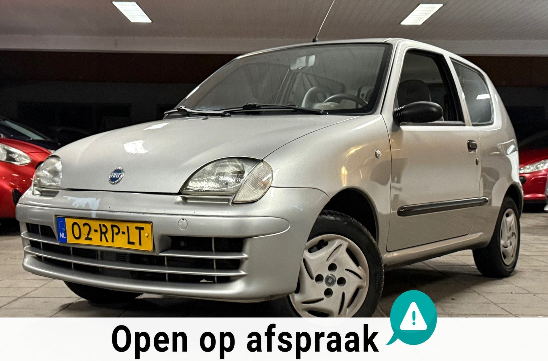 Fiat Seicento 1.1 Young|NAP|NweAPK|143DKM!|Elekramen|, Voorwielaandrijving, Stof, Origineel Nederlands, Handgeschakeld