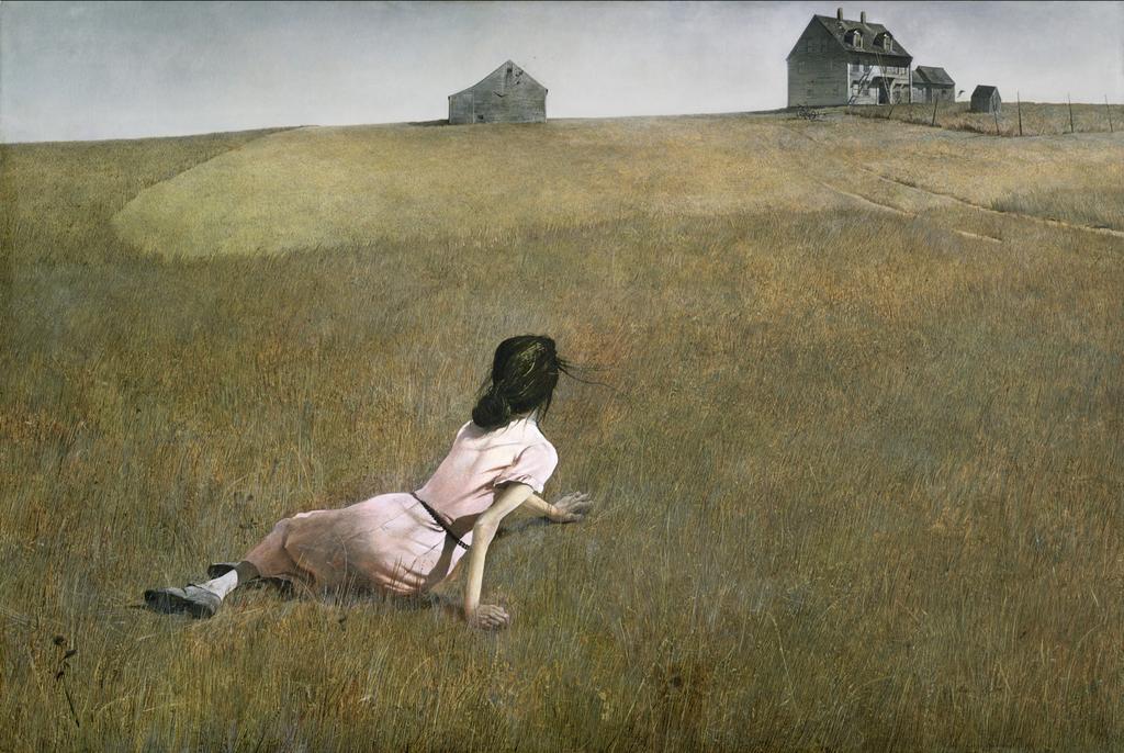 Print van Christina's World van Andrew Wyeth, Ophalen