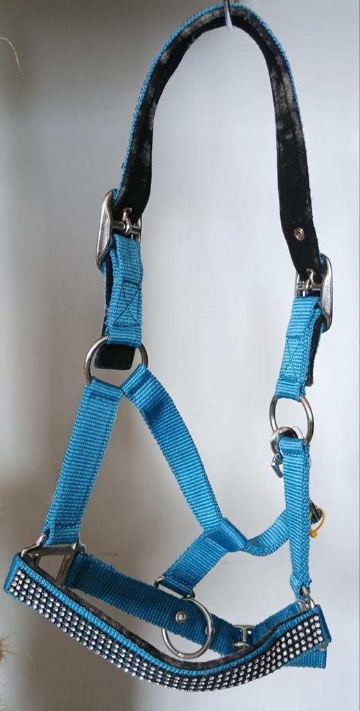 Shetlander halster met bling! Nieuw, Dieren en Toebehoren, Ophalen of Verzenden, Nieuw, Overige soorten