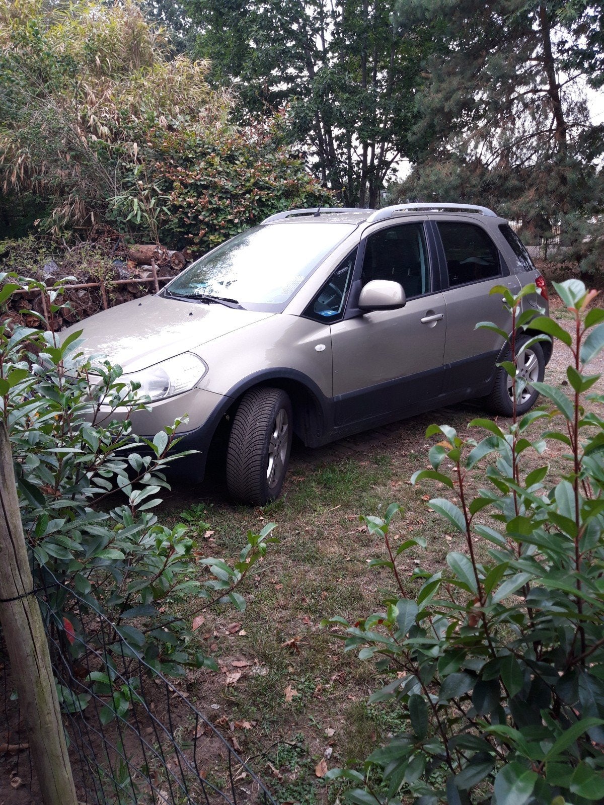 Fiat Sedici 1.6 16V 2WD 2008 Beige, Auto's, Voorwielaandrijving, 15 km/l, 4 cilinders, 400 kg