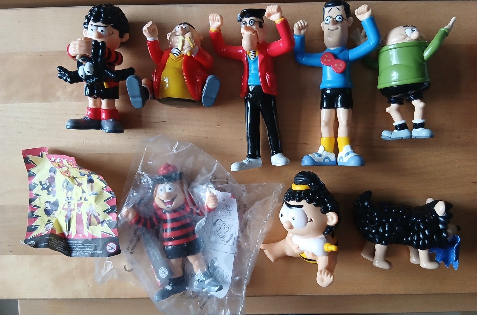 McDonalds Beano figuren, Ophalen of Verzenden