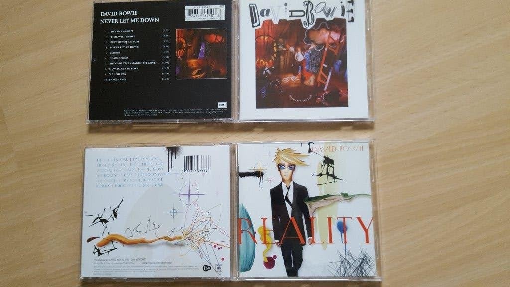 David Bowie 2 cd's (1 koop 11.50) ook los, Pop, Overige typen, Ophalen of Verzenden, Zo goed als nieuw