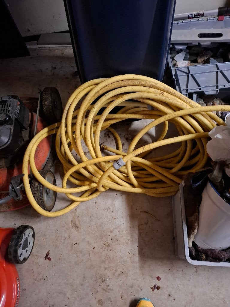 25 mm beregeningsslang + koppelingen en klauwkoppelingen, Ophalen, Gebruikt, Overige typen
