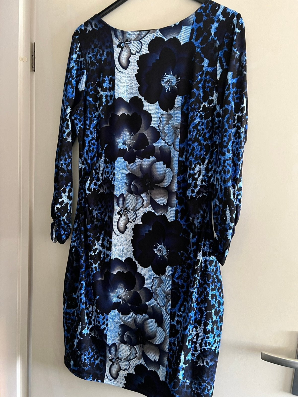 K-Design jurk maat 40, Kleding | Dames, Maat 38/40 (M), Blauw, Ophalen of Verzenden, Zo goed als nieuw